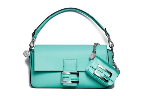 fendi baguette bag tiffany blue|Fendi tiffany blue bag.